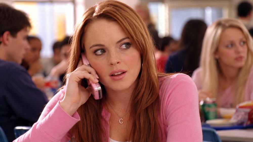 Lohan recreó una escena de “Mean Girls” junto al director Mark Waters para celebrar el 3 de octubre. Foto: archivo.