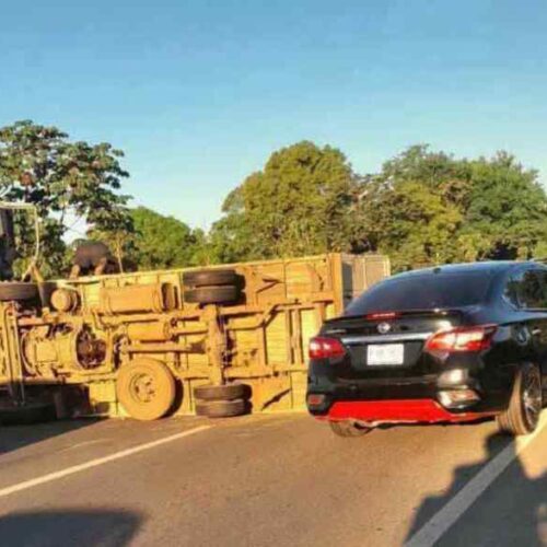 El tráfico de este martes 27 de octubre presenta incidentes en distintas carreteras y dispositivos de circulación reversible en accesos a San Salvador. Foto: x.com