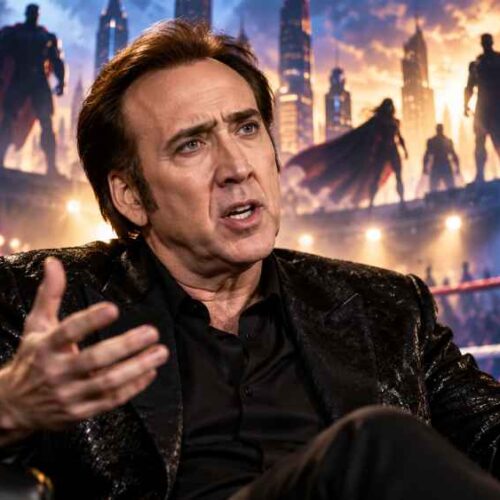 Nicolas Cage cuestionó el rumbo de Marvel y comparó sus grandes batallas de superhéroes con el espectáculo de la WWE. Foto: Ilustración.