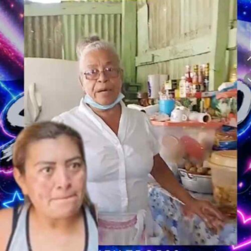 Yanira Berríos protagoniza una nueva controversia vecinal en Soyapango, tras las acusaciones públicas de una comerciante de 68 años. Captura de pantalla