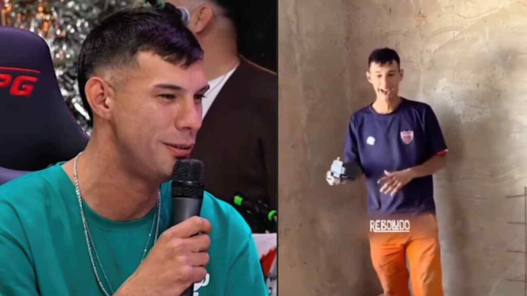 Lautaro Monzón pasó de cantar durante sus descansos como albañil a firmar un contrato musical después de hacerse viral en Argentina. instagram /lauti.cumbia