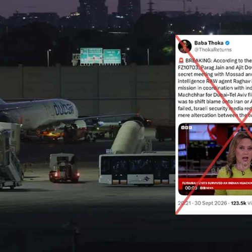 El video viral utilizó imágenes auténticas de BBC para difundir información falsa sobre el incidente del vuelo de Flydubai.