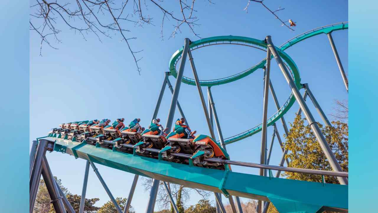 Goliath, la montaña rusa de Six Flags Over Georgia que alcanza velocidades de hasta 113 km/h, fue escenario del accidente mortal ocurrido el 12 de octubre de 2026. Foto de archivo.