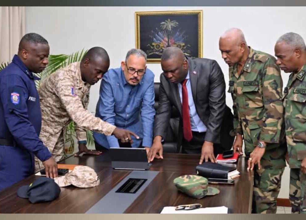 Operaciones de búsqueda de los cuatro militares salvadoreños en Haití, desaparecidos tras una emboscada el 18 de octubre de 2026. Imagen de archivo de la misión internacional. Foto: facebook / Primature Haiti