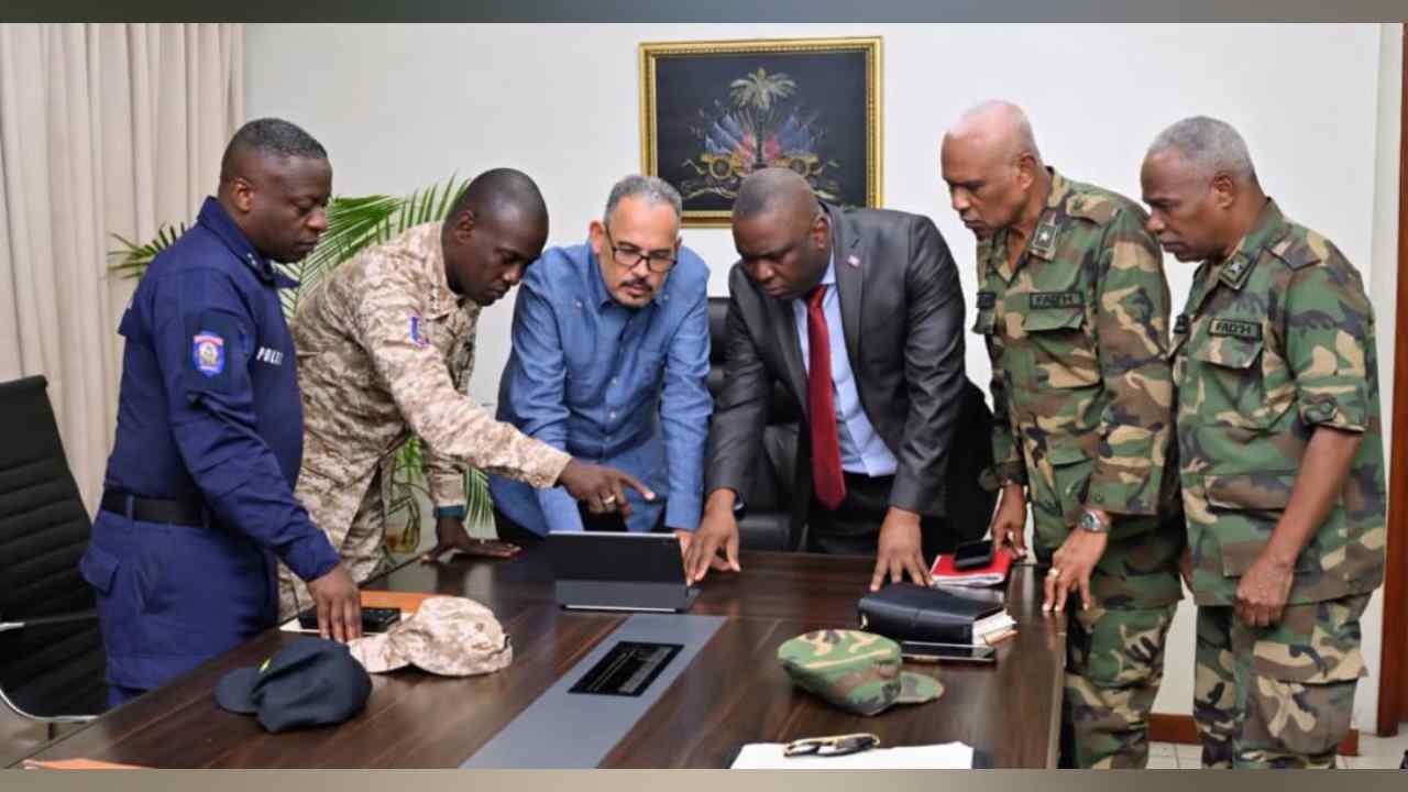 Operaciones de búsqueda de los cuatro militares salvadoreños en Haití, desaparecidos tras una emboscada el 18 de octubre de 2026. Imagen de archivo de la misión internacional. Foto: facebook / Primature Haiti