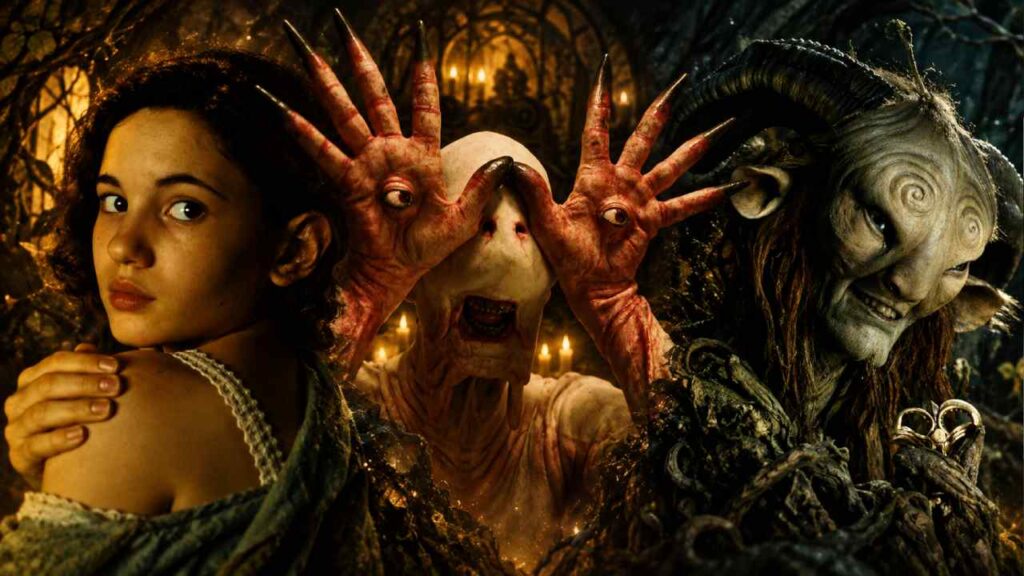 El fauno y Ofelia regresan a la pantalla grande en una versión 3D de la película de Guillermo del Toro, estrenada en 2006. Ilustración