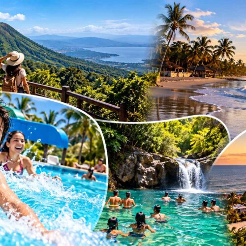Los parques del ISTU ofrecen opciones de montaña, playa, piscinas y diversión familiar en diferentes zonas de El Salvador. Foto: Ilustración.