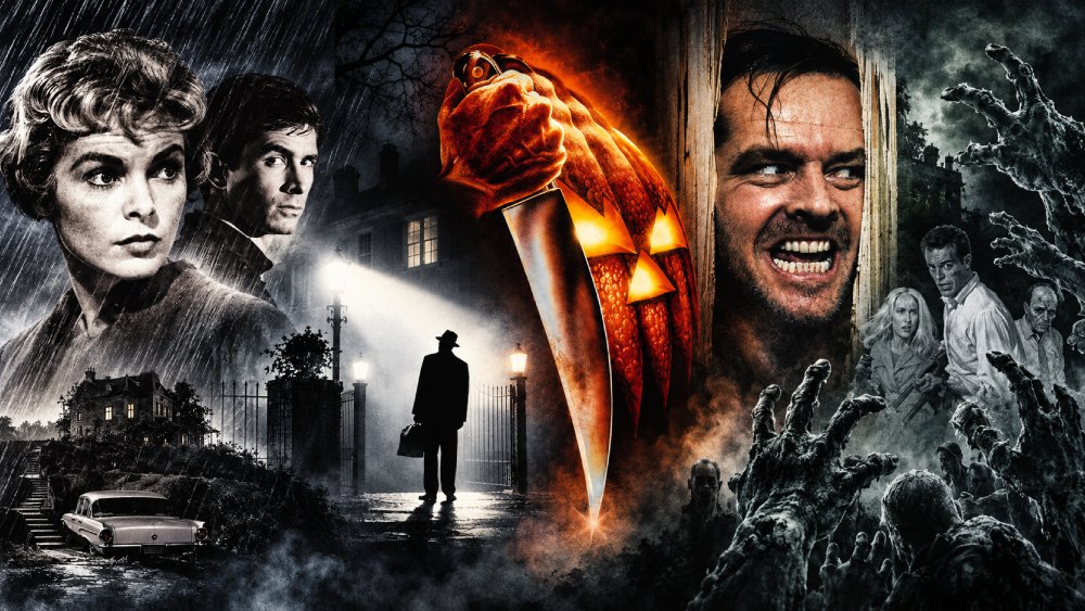 Los clásicos del cine de terror siguen cautivando a nuevas generaciones por sus historias, personajes y atmósferas inquietantes. Foto: Ilustración.