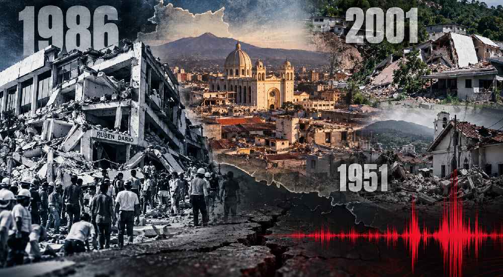 Terremotos que marcaron a El Salvador: las tragedias de 1986, 2001 y otros años