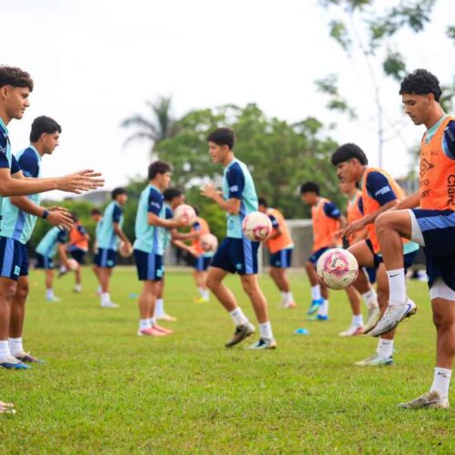 La Selecta Sub-20 disputa en Colombia el Torneo de las Américas con 20 futbolistas convocados. Foto: INDES.