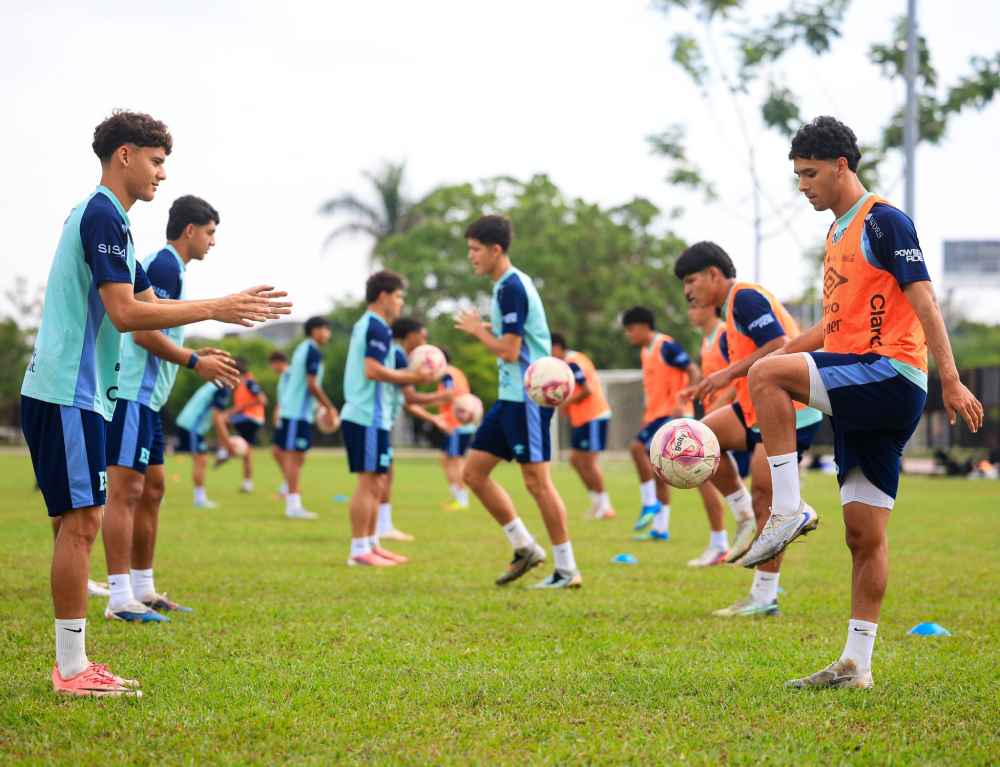 La Selecta Sub-20 disputa en Colombia el Torneo de las Américas con 20 futbolistas convocados. Foto: INDES.