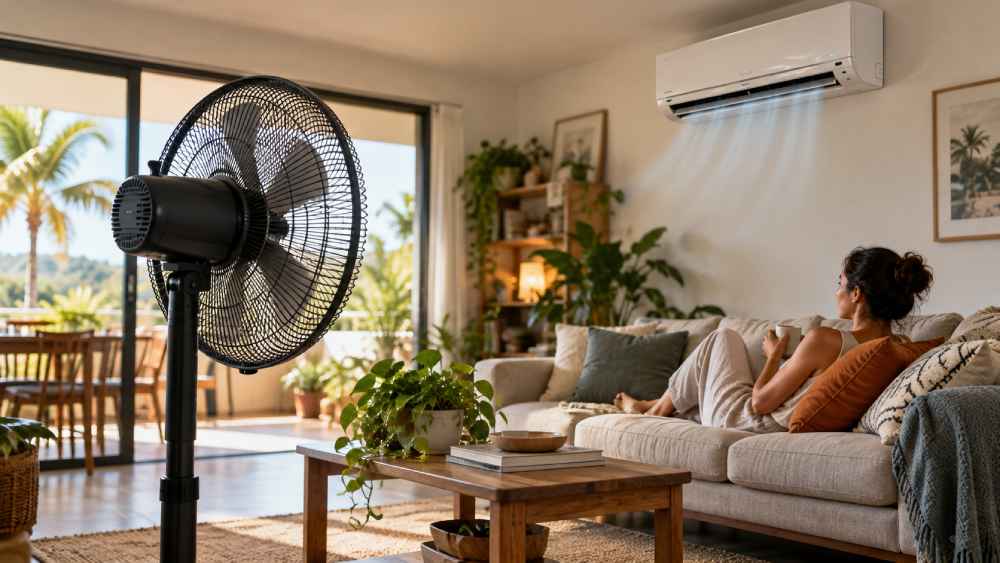 El consumo eléctrico de ventiladores y aires acondicionados depende de la potencia del equipo, su eficiencia y las horas de uso. Foto: ilustrativa.