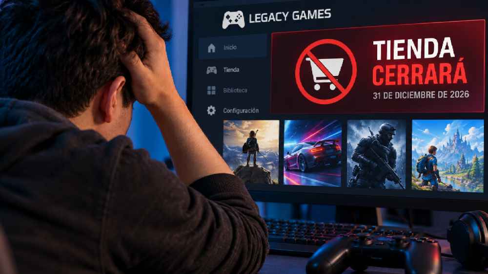 Legacy Games cerrará su tienda de videojuegos en diciembre de 2026 y dejará de permitir nuevas descargas e instalaciones a partir de marzo de 2027. Foto: Ilustración.