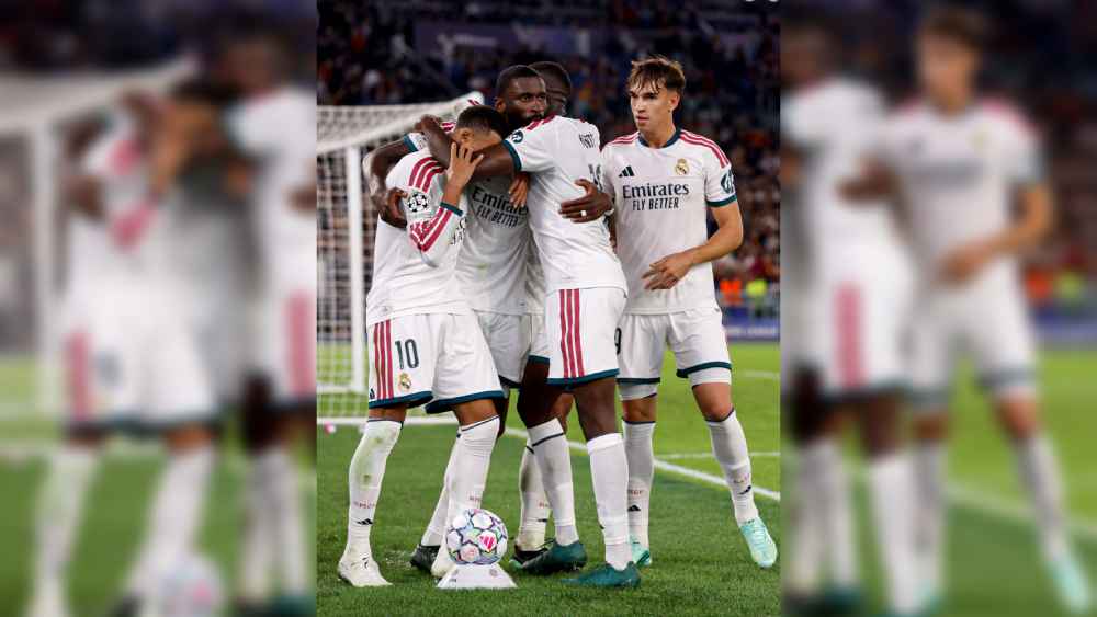 El Real Madrid derrotó 4-3 a la Roma con una remontada de tres goles en los minutos finales de la Champions League. Foto: @realradrid.