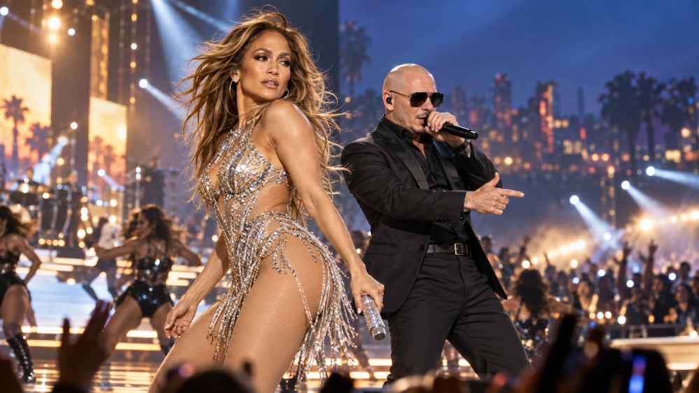 Pitbull recordó su presentación con Jennifer López en los American Music Awards de 2011 durante un encuentro de Billboard celebrado en Miami en octubre de 2026. Foto: Ilustración.
