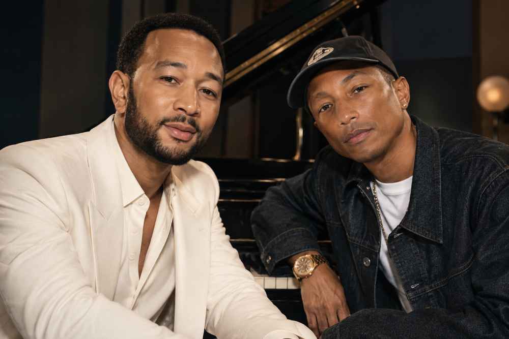 John Legend presenta Muse, su colaboración discográfica con Pharrell Williams, un proyecto grabado principalmente en París que explora nuevas formas de interpretación vocal. Foto: Ilustración.
