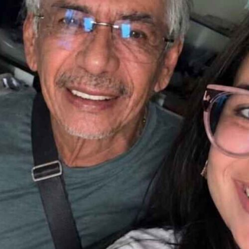 Una joven salvadoreña y su pareja protagonizan un debate sobre el amor y la diferencia de edad en redes sociales. Foto: Captura de pantalla.