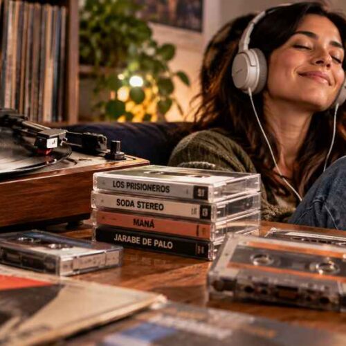 Escuchar canciones conocidas puede despertar recuerdos de experiencias pasadas, mientras que los olvidos cotidianos involucran otros procesos de memoria y atención. Foto: Ilustración.