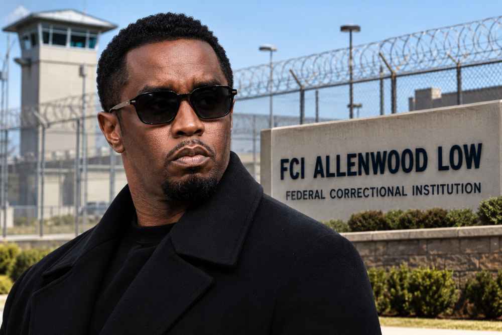 Diddy fue trasladado de FCI Fort Dix, en Nueva Jersey, a la prisión federal FCI Allenwood Low, en Pensilvania. Foto: Ilustración.