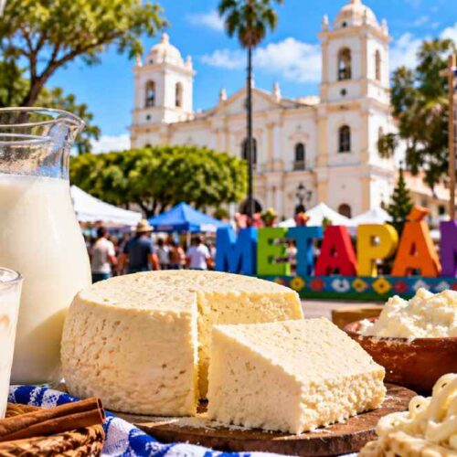 Metapán, en Santa Ana Norte, combina patrimonio histórico y atractivos gastronómicos. La fecha definitiva del Festival de la Leche de 2026 requiere confirmación. Foto: Ilustración.