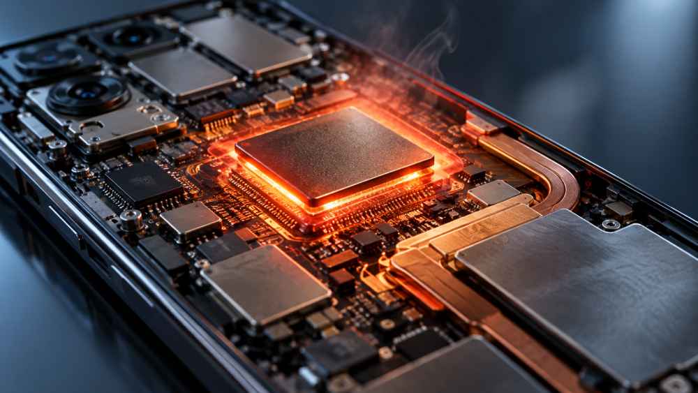 Qualcomm niega que existan problemas térmicos generalizados en el Snapdragon 8 Elite Extreme Gen 6, presentado como su procesador móvil más potente. Foto: Ilustración.