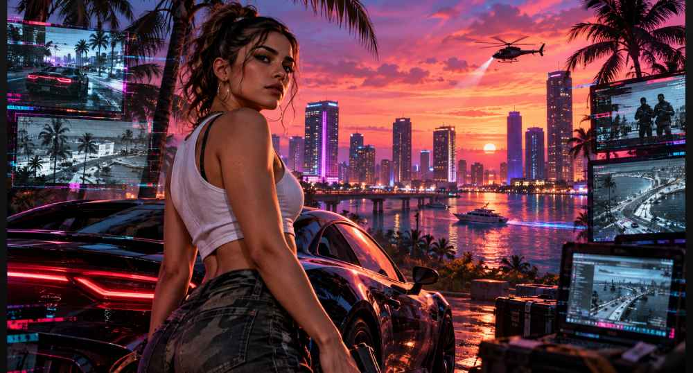 GTA 6 protagoniza nuevas filtraciones antes de su lanzamiento oficial, previsto para noviembre de 2026. Foto: Ilustración.