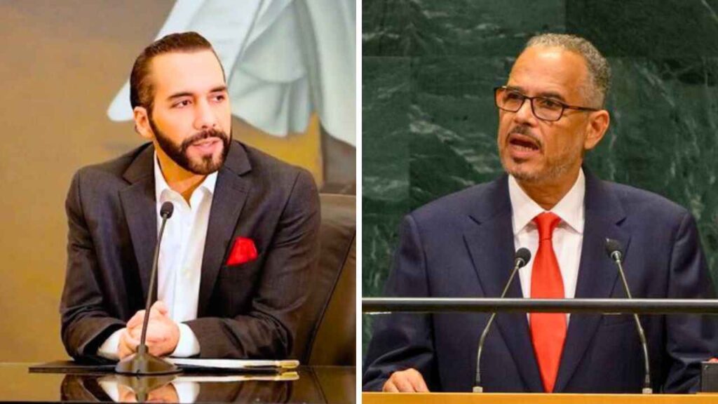 Bukele conversó con el primer ministro de Haití sobre el rescate de cuatro militares salvadoreños.